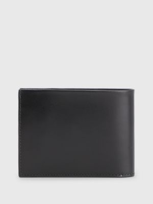 Leather RFID Trifold Wallet Calvin Klein® K50K510301BAX