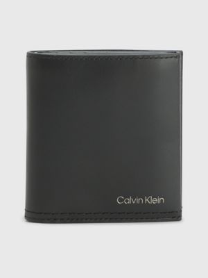 Cartera de piel con compartimento para billetes y monedero y RFID Calvin  Klein® | K50K510324BAX