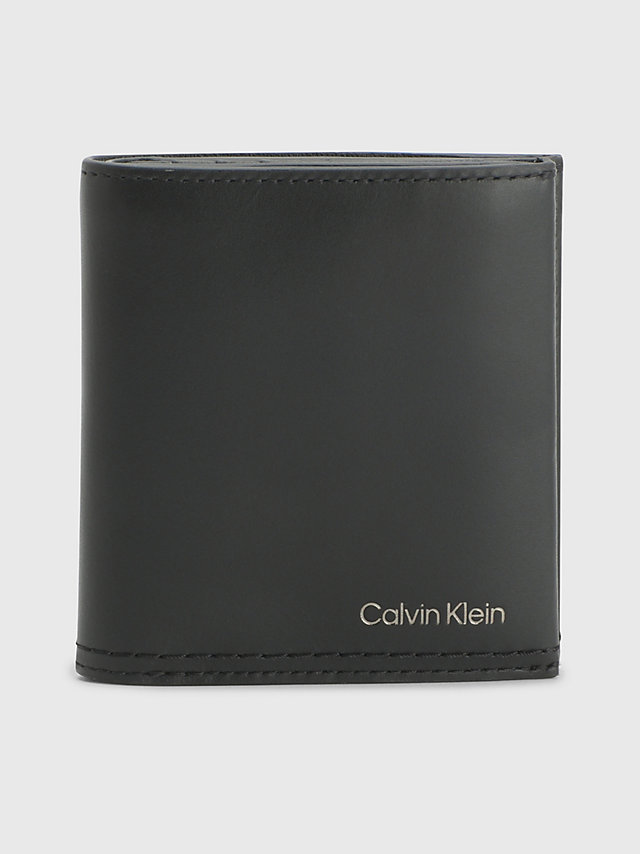 CK Black > Rfid-Portemonnaie Aus Leder > undefined Herren - Calvin Klein