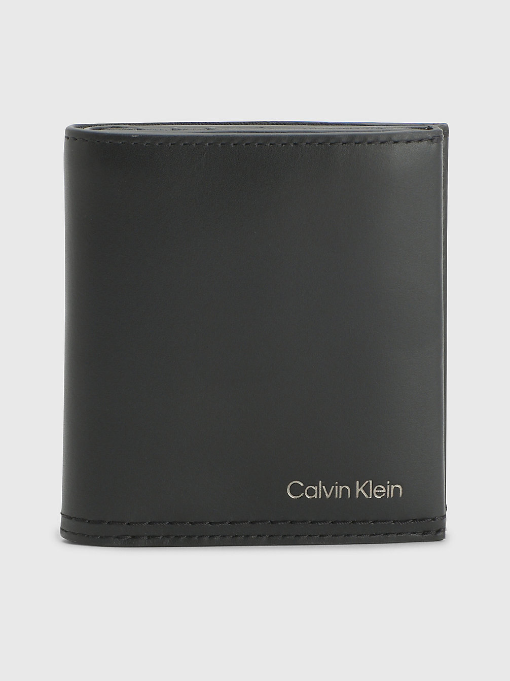 CK BLACK Portefeuille 2 Volets En Cuir Anti-Rfid undefined hommes Calvin Klein