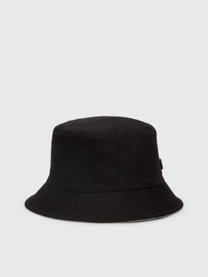 Calvin Klein Reversible Bucket Hat - One Size - Grey - Women