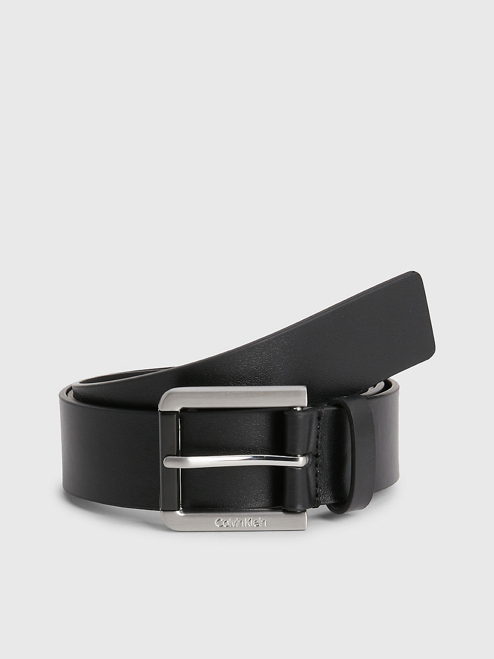 CK BLACK Leather Belt undefined men Calvin Klein