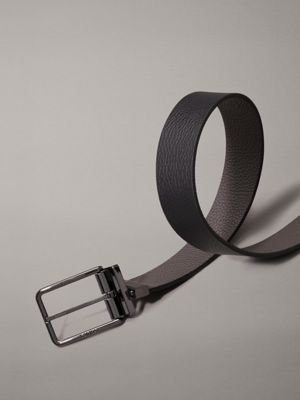 Calvin klein men's smooth deals leather reversible belt