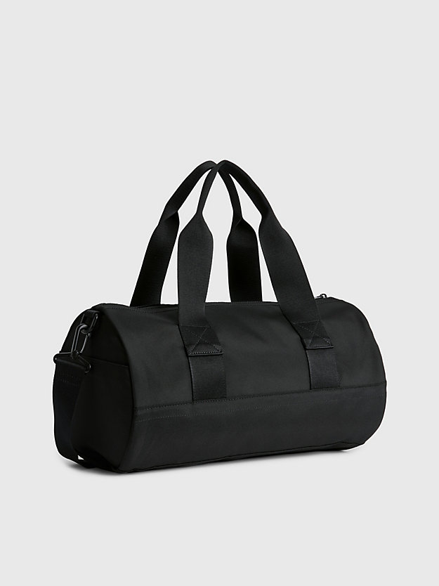 BLACK / OVERCAST GREY PRINT Recycled Duffle Bag for men CALVIN KLEIN JEANS