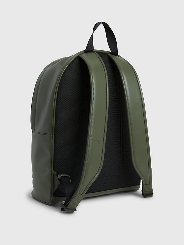 green round logo backpack for men calvin klein jeans