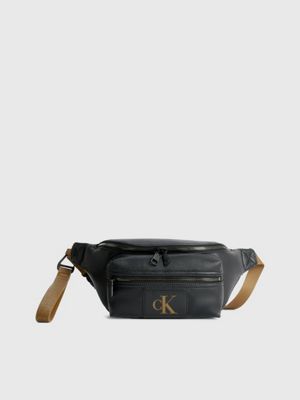 CALVIN KLEIN JEANS - Men's bum bag with contrasting details and