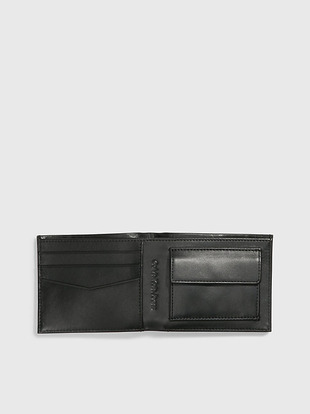 MONO ALLOVER Leather Billfold Wallet for men CALVIN KLEIN JEANS