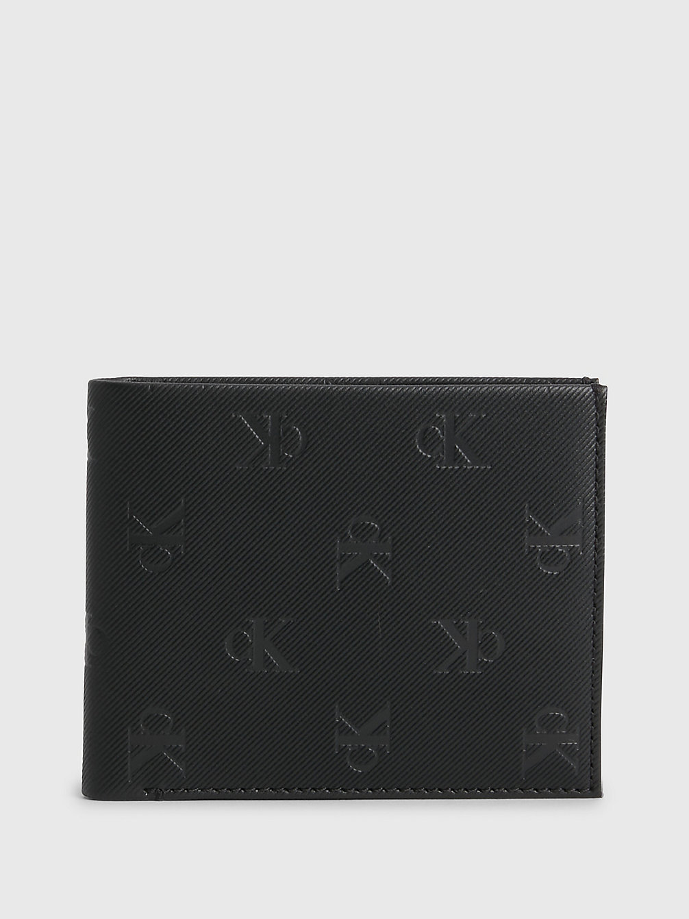MONO ALLOVER Leather Billfold Wallet undefined men Calvin Klein