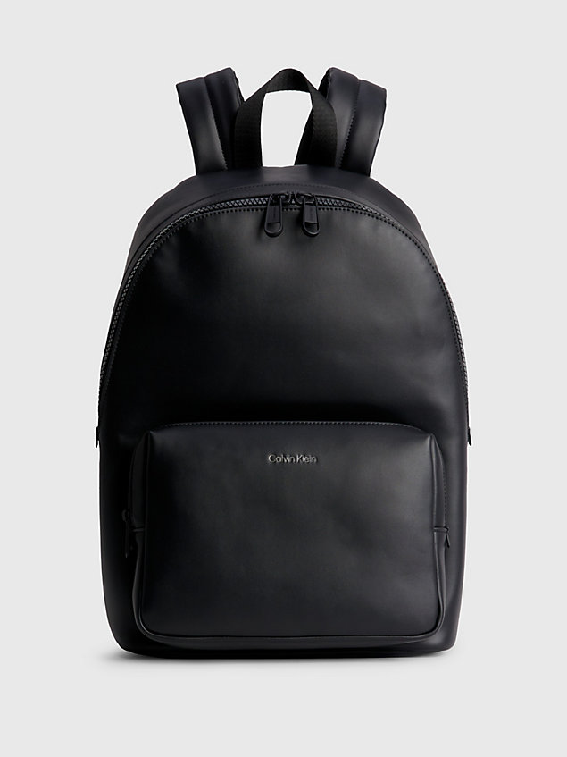  recycled round backpack for men calvin klein