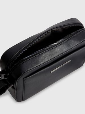 CK BLACK Recycled Crossbody Bag for men CALVIN KLEIN