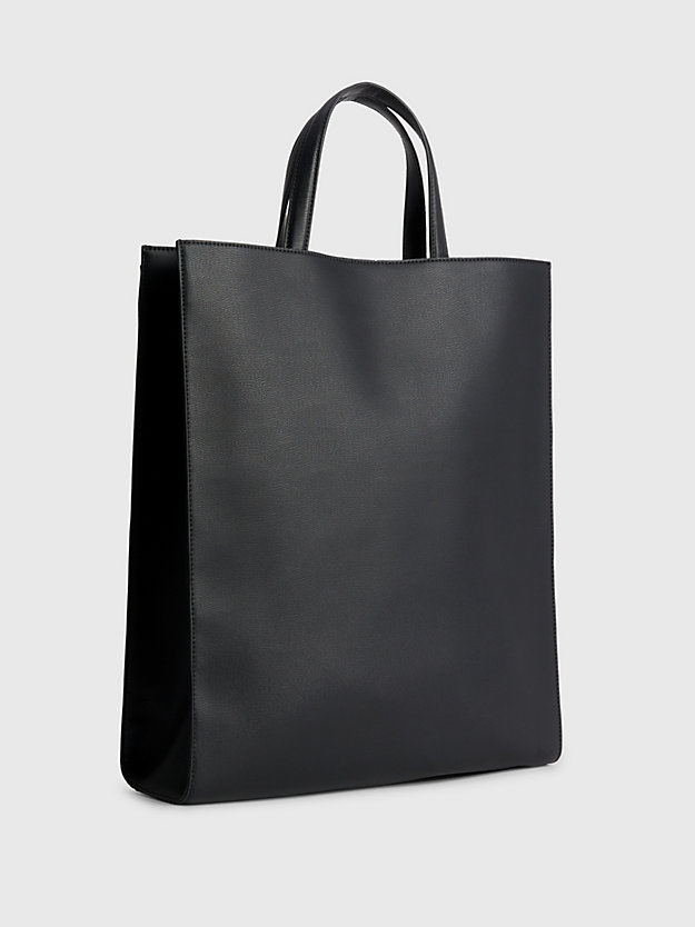 CK BLACK Recycled Tote Bag for men CALVIN KLEIN