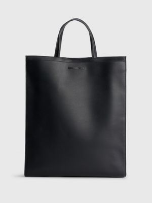 Bolso Tote Pequeño De Piel Saffiano Negro