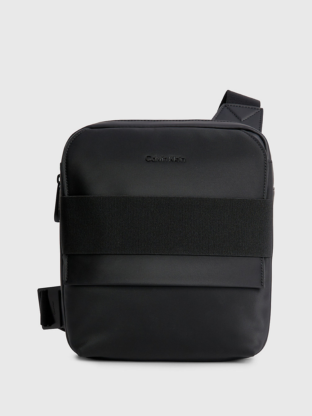 CK BLACK Wandelbare Crossbody-Reporter-Bag Aus Recycling-Material undefined Herren Calvin Klein