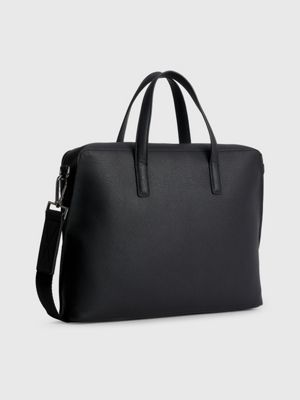 ck black laptop bag for men calvin klein