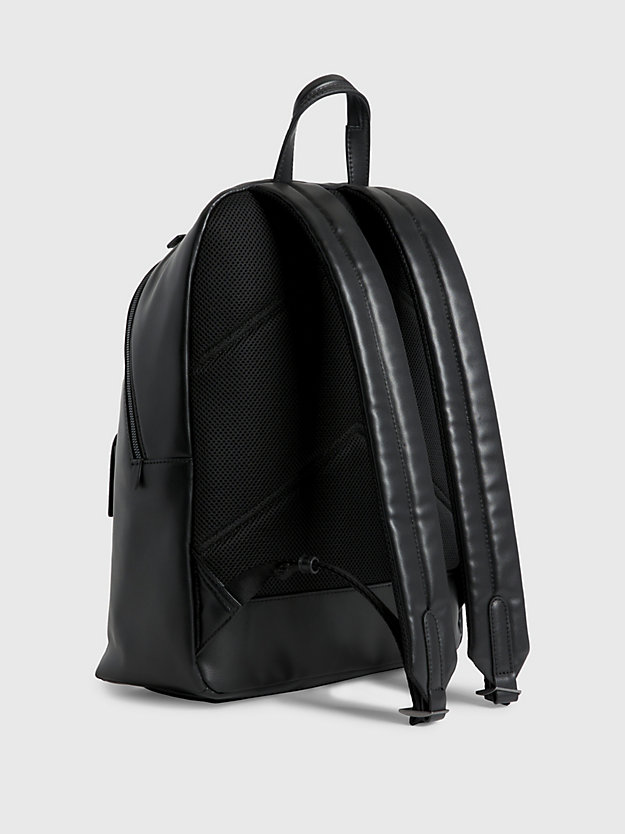 ck black round backpack for men calvin klein