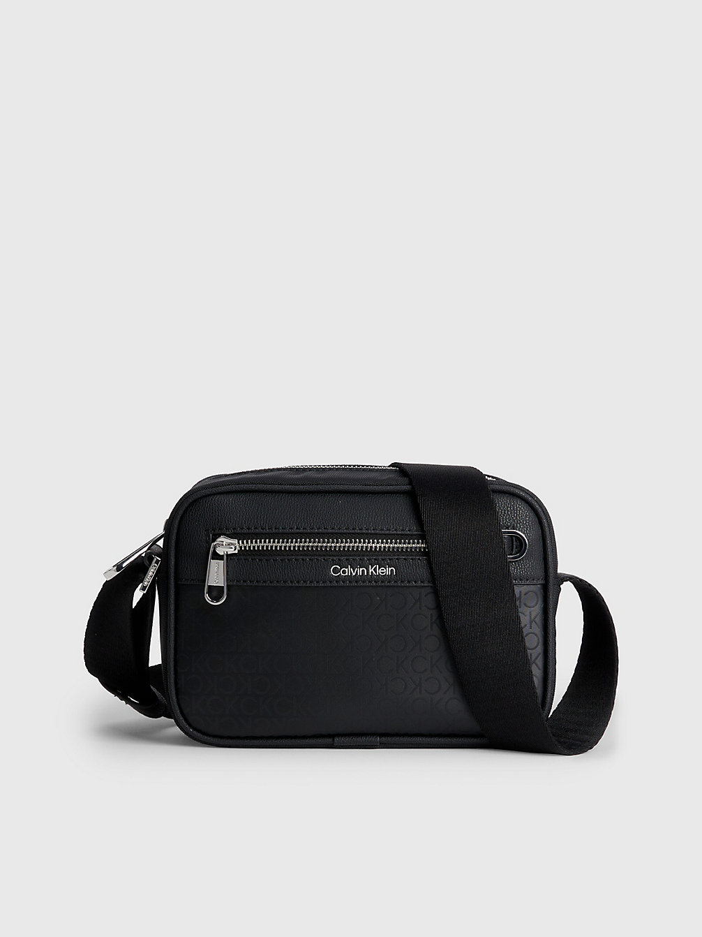 INDUSTRIAL MONO BLACK Recycled Crossbody Bag undefined men Calvin Klein