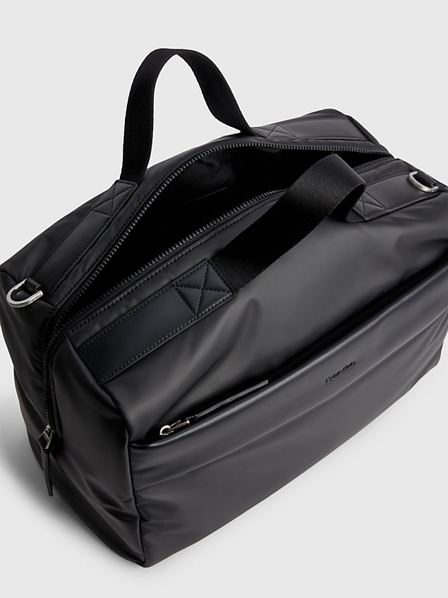 black torba sportowa z materiałów z recyklingu dla mężczyźni - calvin klein