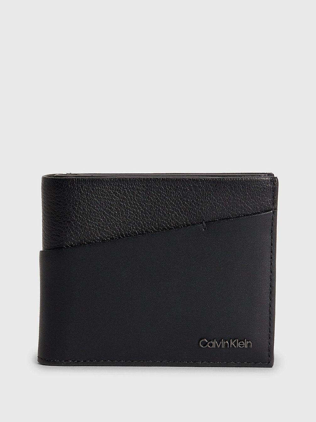 CK BLACK Rfid-Portemonnaie Aus Leder undefined Herren Calvin Klein