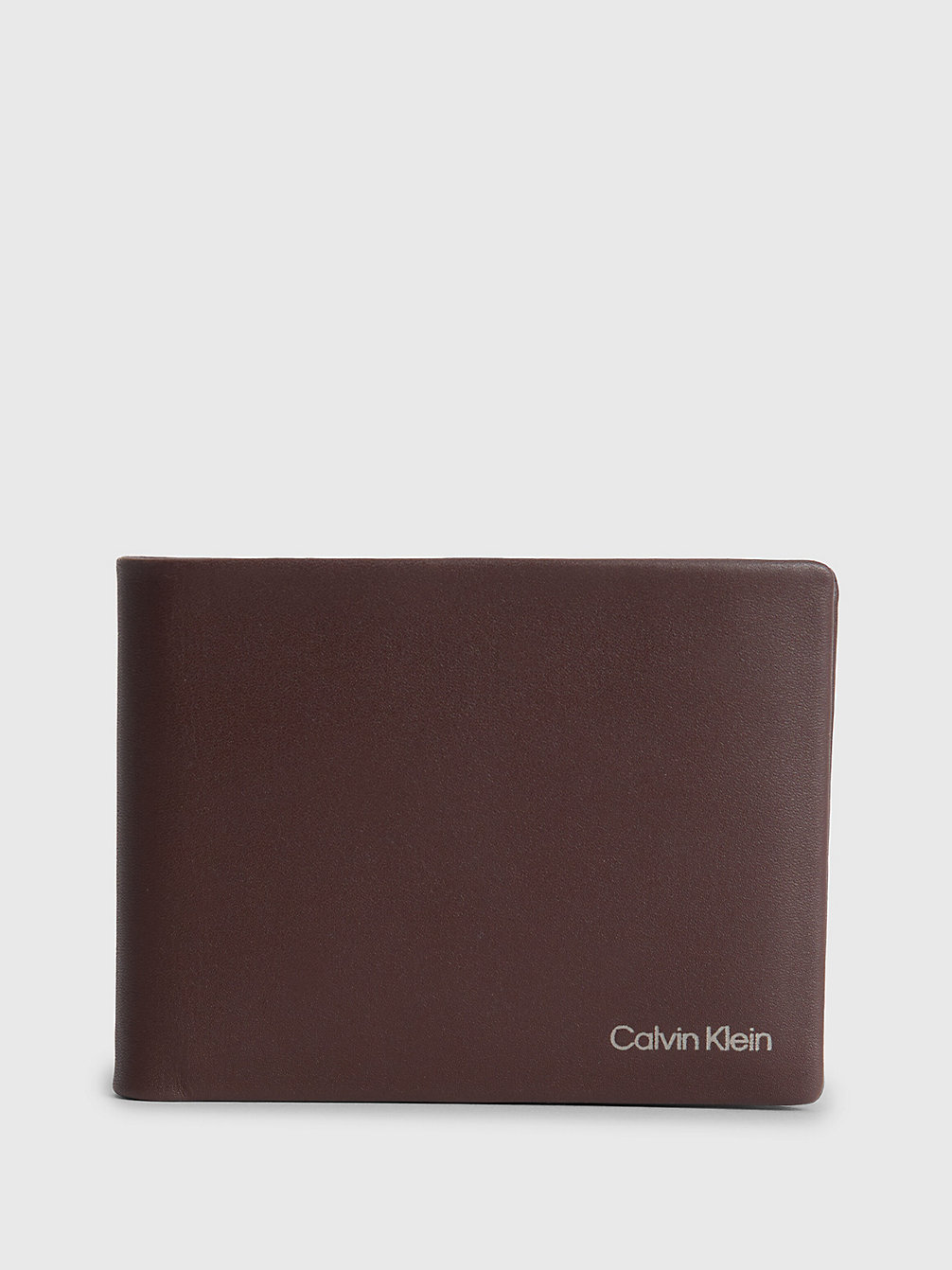 DARK BROWN SLG Leather Rfid Billfold Wallet undefined men Calvin Klein