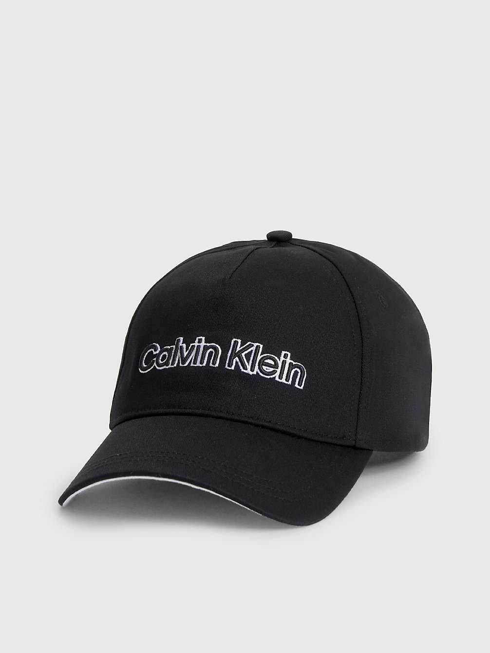 CK BLACK > Czapka Z Logo Z Bawełny Organicznej > undefined Mężczyźni - Calvin Klein