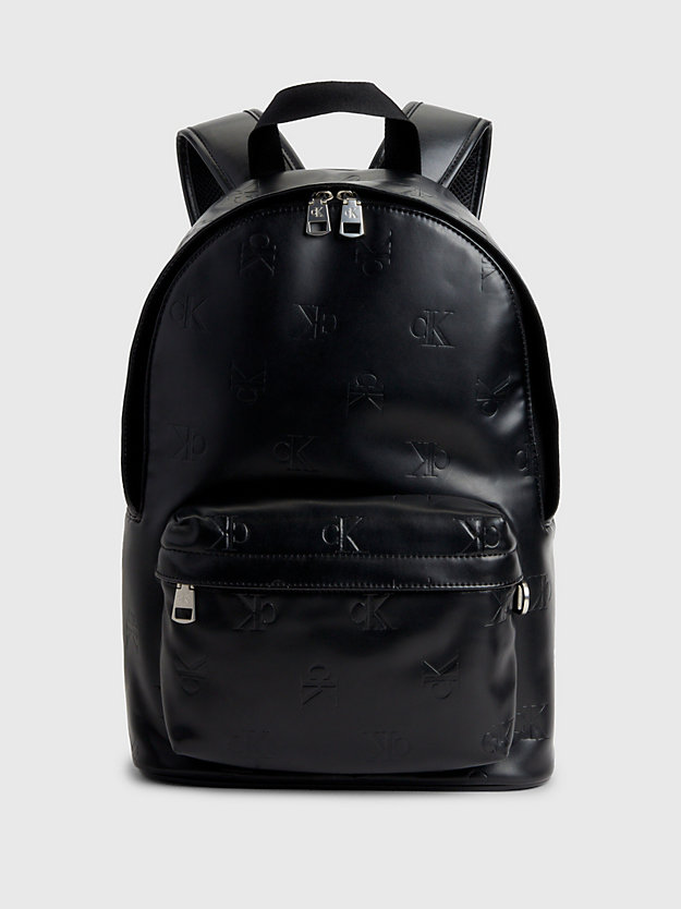 allover print round logo backpack for men calvin klein jeans