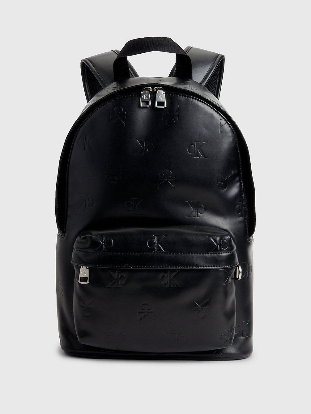 ALLOVER PRINT Round Logo Backpack undefined men Calvin Klein