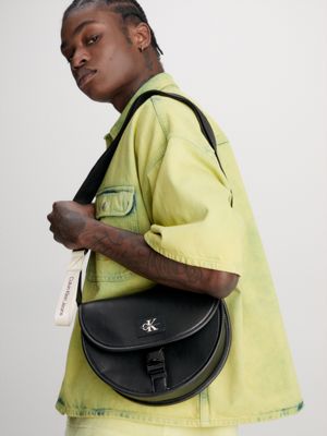 Crossbody Bag aus recyceltem Material Calvin Klein® K50K510701BDS