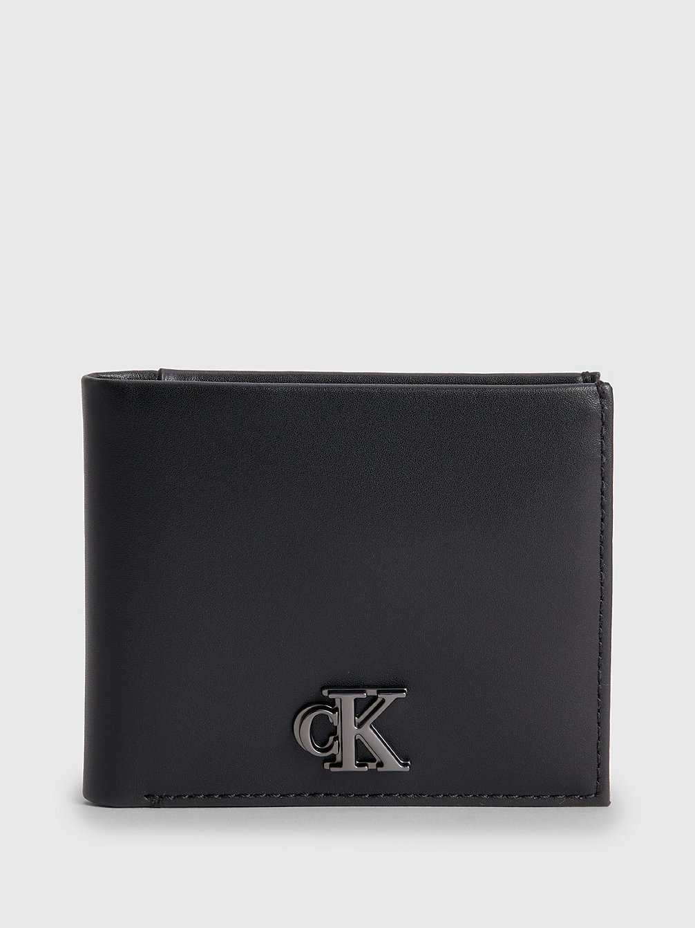 BLACK Leather Rfid Billfold Wallet undefined men Calvin Klein