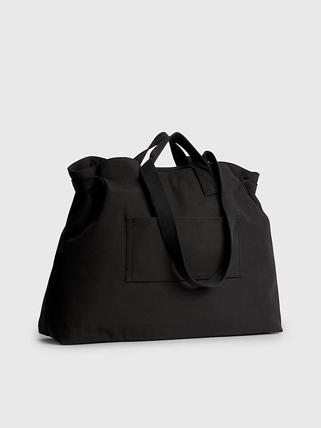 CK BLACK Large Recycled Tote Bag for men CALVIN KLEIN