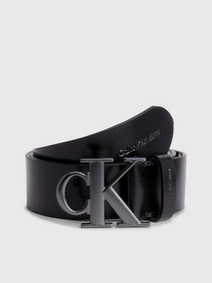 Overstijgen veiligheid delicatesse Leren riem met logo Calvin Klein® | K50K510778BDS