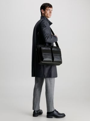 Faux Leather Laptop Bag Calvin Klein® K50K510819BAX
