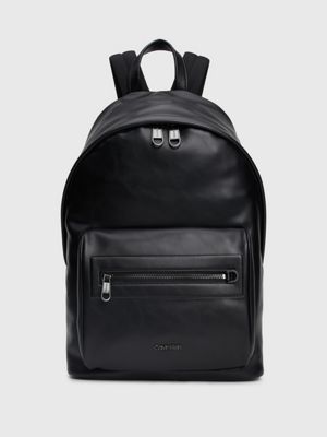 Faux Leather Backpack