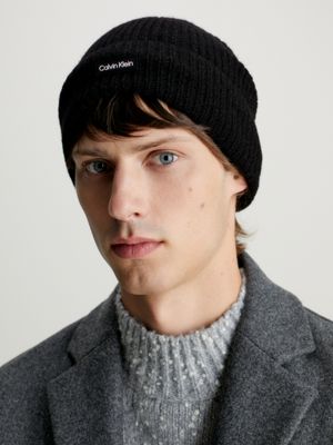 Wool Blend Beanie Calvin Klein®