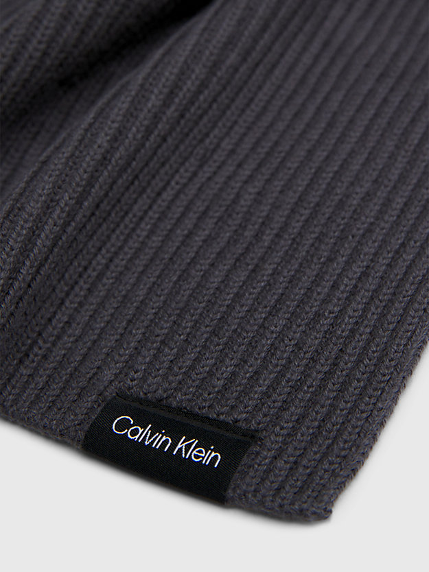 magnet cotton blend and cashmere scarf for men calvin klein
