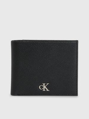 Leather RFID Slimfold Wallet Calvin Klein® | K50K511095BDS