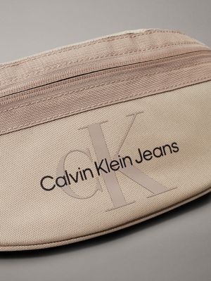 crockery logo bum bag for men calvin klein jeans