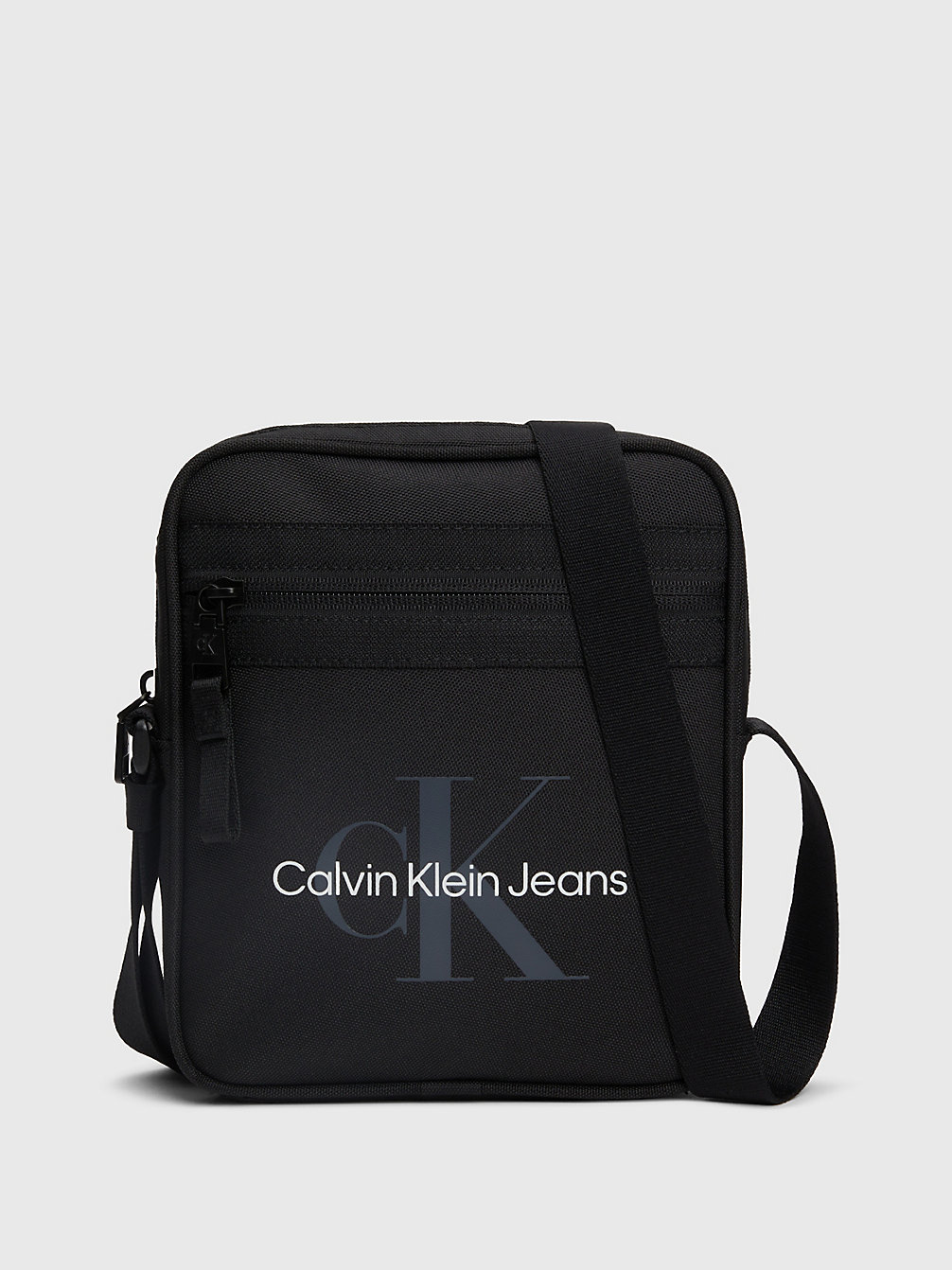 BLACK Logo Reporter Bag undefined Men Calvin Klein