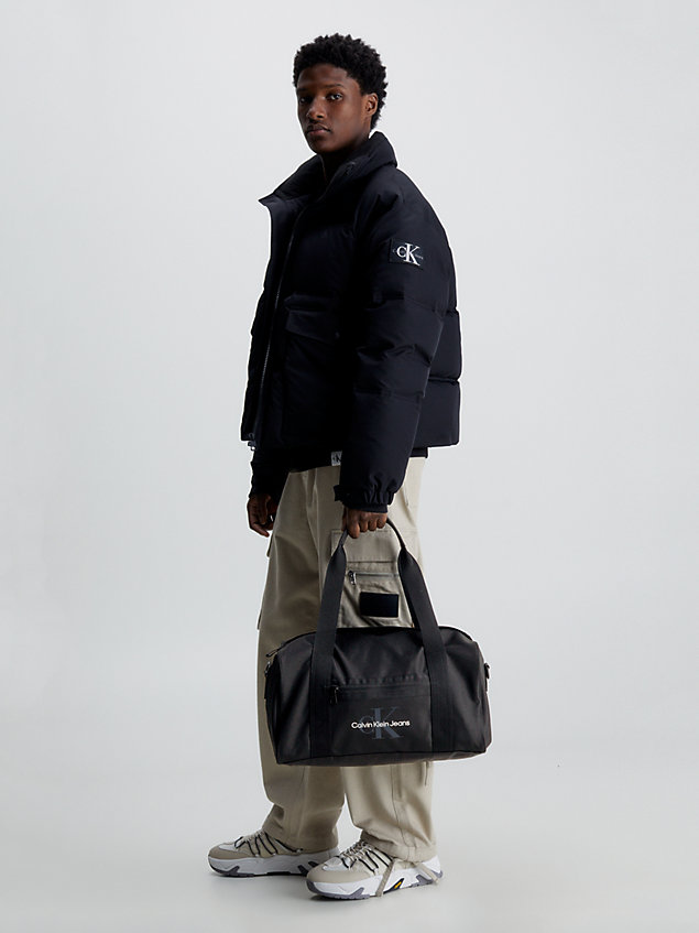 black torba sportowa dla mężczyźni - calvin klein jeans