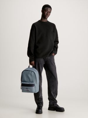 Blue calvin klein clearance backpack