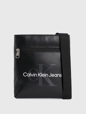 Calvin Klein Jeans logo-embossed Metallic Crossbody Bag - Farfetch