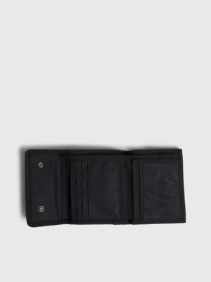 GUESS BLACK LEATHER WALLET FOR MEN