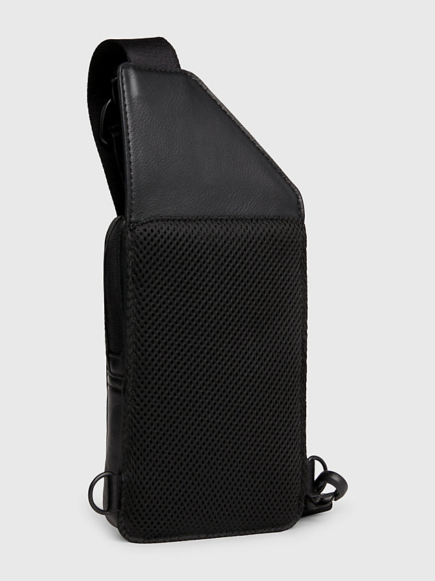 sac en bandoulière avec rangement pour téléphone black pour hommes calvin klein jeans