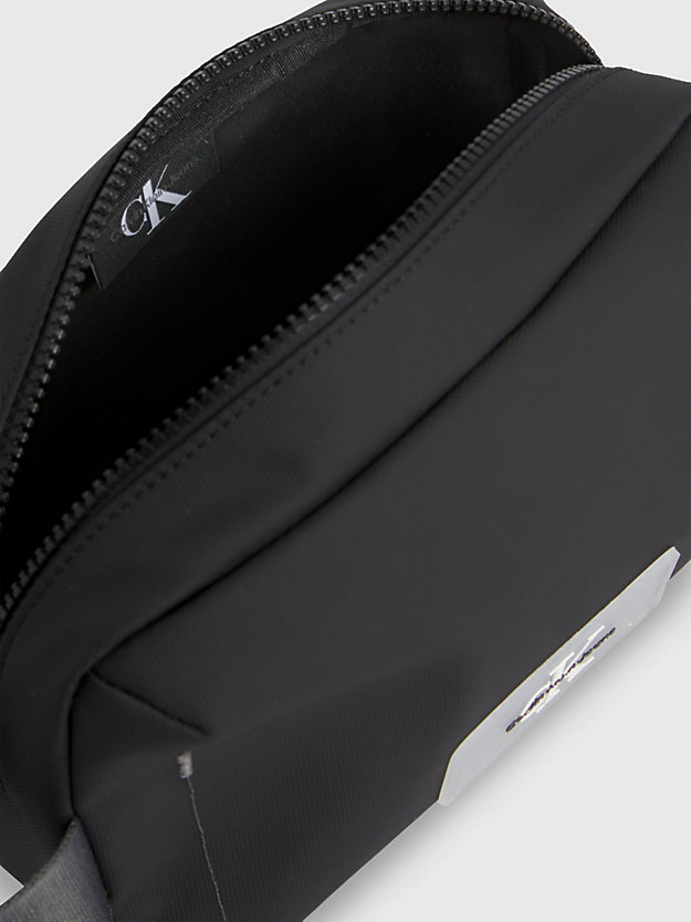 black coated pouch for men calvin klein jeans