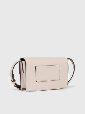 shadow gray crossbody-handytasche für herren - calvin klein