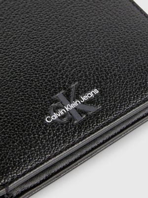 CALVIN KLEIN JEANS - Men's set with wallet and key ring - K50K511205BDS -  Black