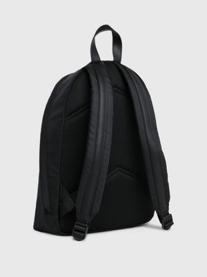 Calvin klein backpack black best sale and white