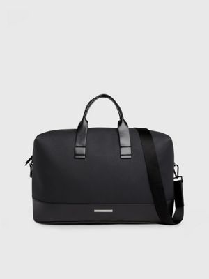 Calvin klein sale leather duffle bag