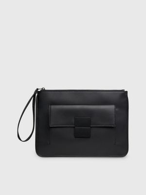 Calvin klein men's clutch hot sale bag