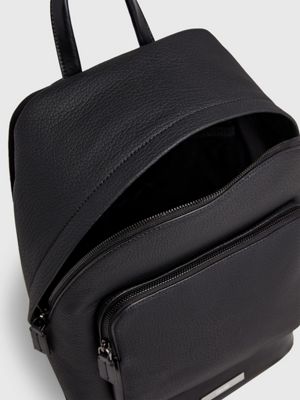 Calvin klein discount pebbled leather backpack