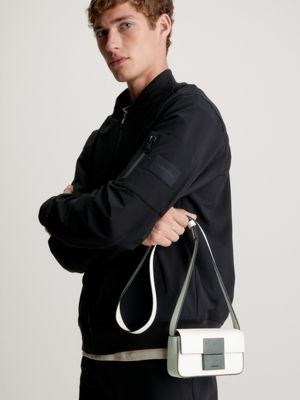 Mens white cheap crossbody bag